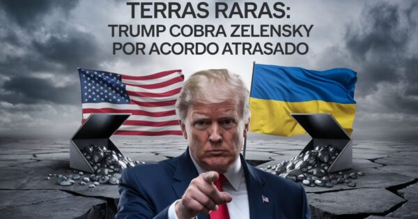 Trump critica demora da Ucrânia em formalizar acordo de minerais estratégicos com os EUA e pede assinatura imediata