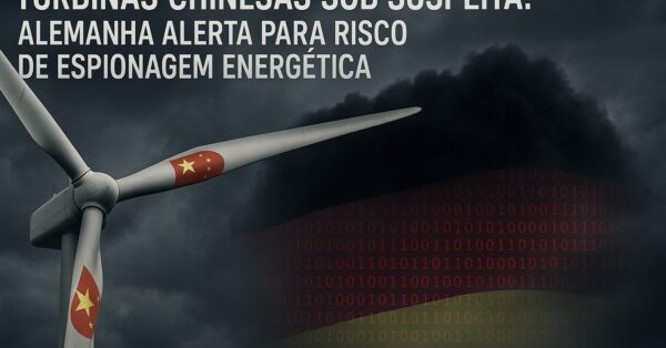 Turbinas eólicas viram alvo de tensão entre China e Alemanha por suspeita de espionagem