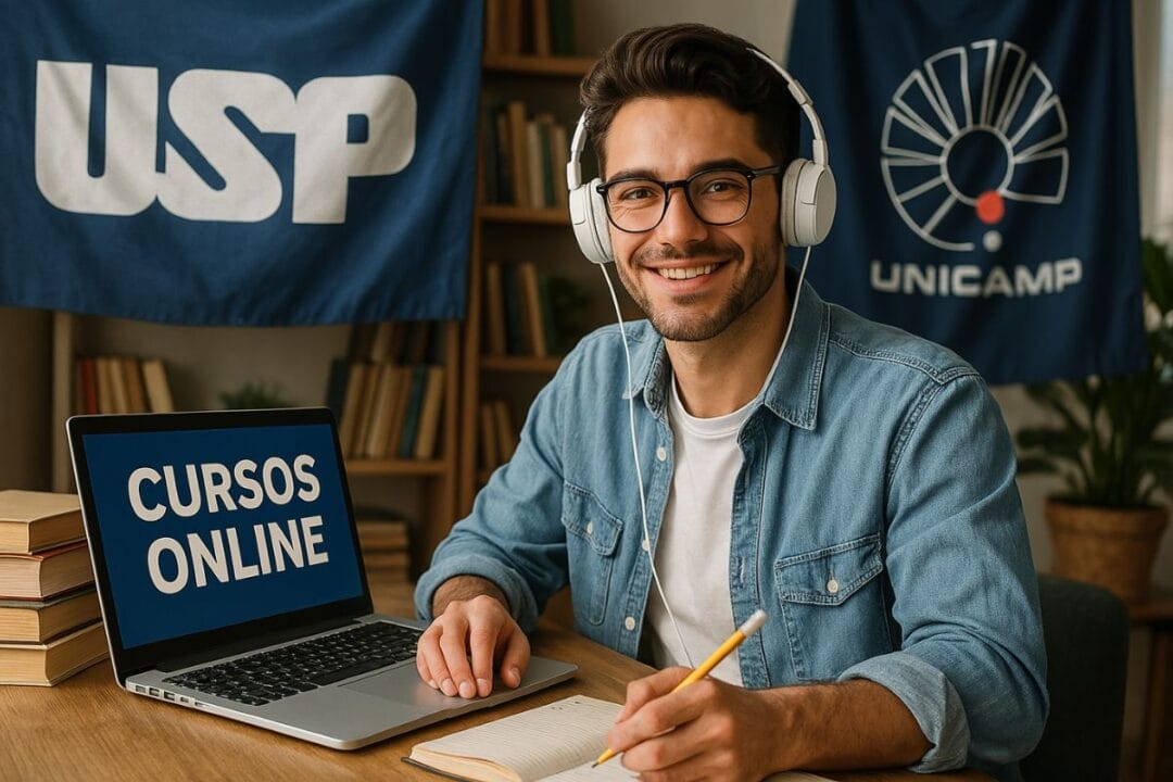 Cursos online da USP e Unicamp oferecem acesso gratuito a conteúdos de qualidade sem vestibular ou mensalidade. Descubra como se inscrever e garantir certificados!
