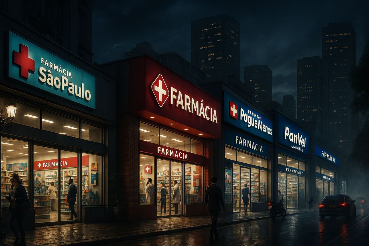 Farmácias dominam o Brasil com uma nova lógica de mercado e viram alvo de disputa acirrada