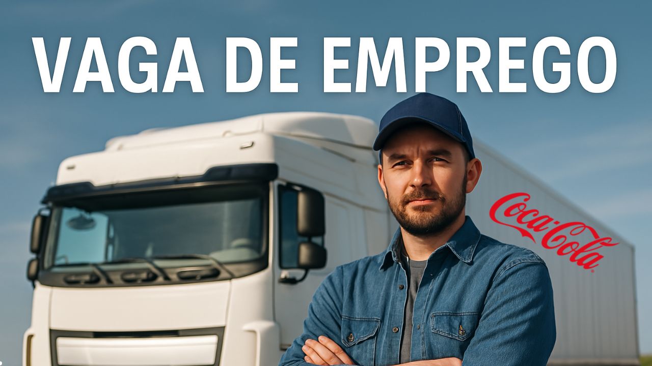 Coca-Cola Andina Brasil procura interessados em trabalhar como motorista de carreta em escala 12x36: Oferece ótimo salário + plano de saúde, plano odontológico, seguro de vida, vale alimentação e/ou vale refeição,vale transporte, participação nos resultados da companhia, Gympass e outros benefícios, Veja garantir a vaga!