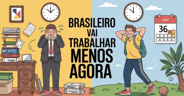 Senado discute PEC que propõe jornada de 36h semanais. Redução gradual, sem cortar salários, pode mudar o futuro do trabalho no Brasil.