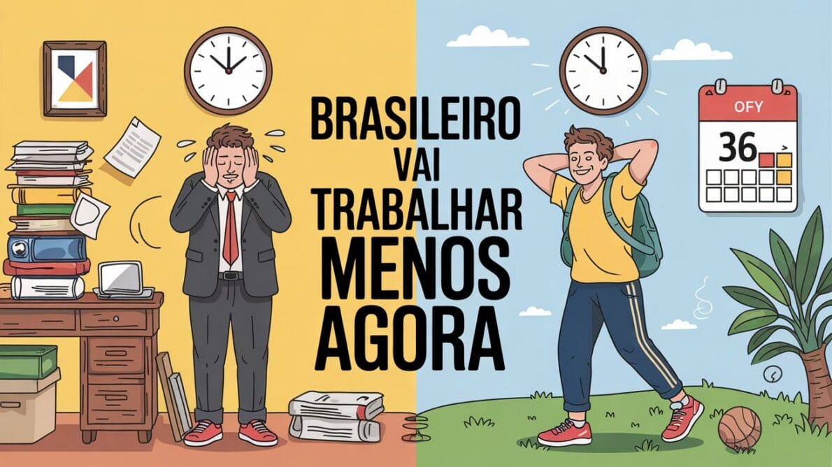 Senado discute PEC que propõe jornada de 36h semanais. Redução gradual, sem cortar salários, pode mudar o futuro do trabalho no Brasil.