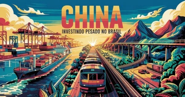 Brasil e China firmam megaprojeto de R$ 100 bi para ligar o Atlântico ao Pacífico por ferrovia e mudar o futuro da logística internacional.