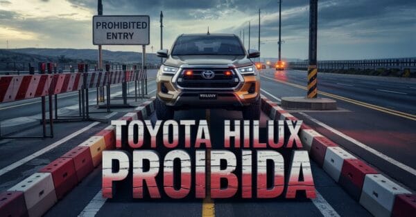 Entenda o motivo curioso que fez a Toyota Hilux ser proibida nos Estados Unidos, desafiando as expectativas de um mercado apaixonado por picapes.