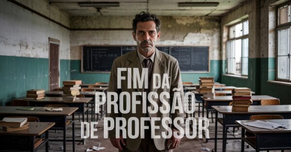 Professores adoecem, abandonam a carreira e enfrentam o caos. Entenda por que a educação brasileira caminha rumo ao colapso.