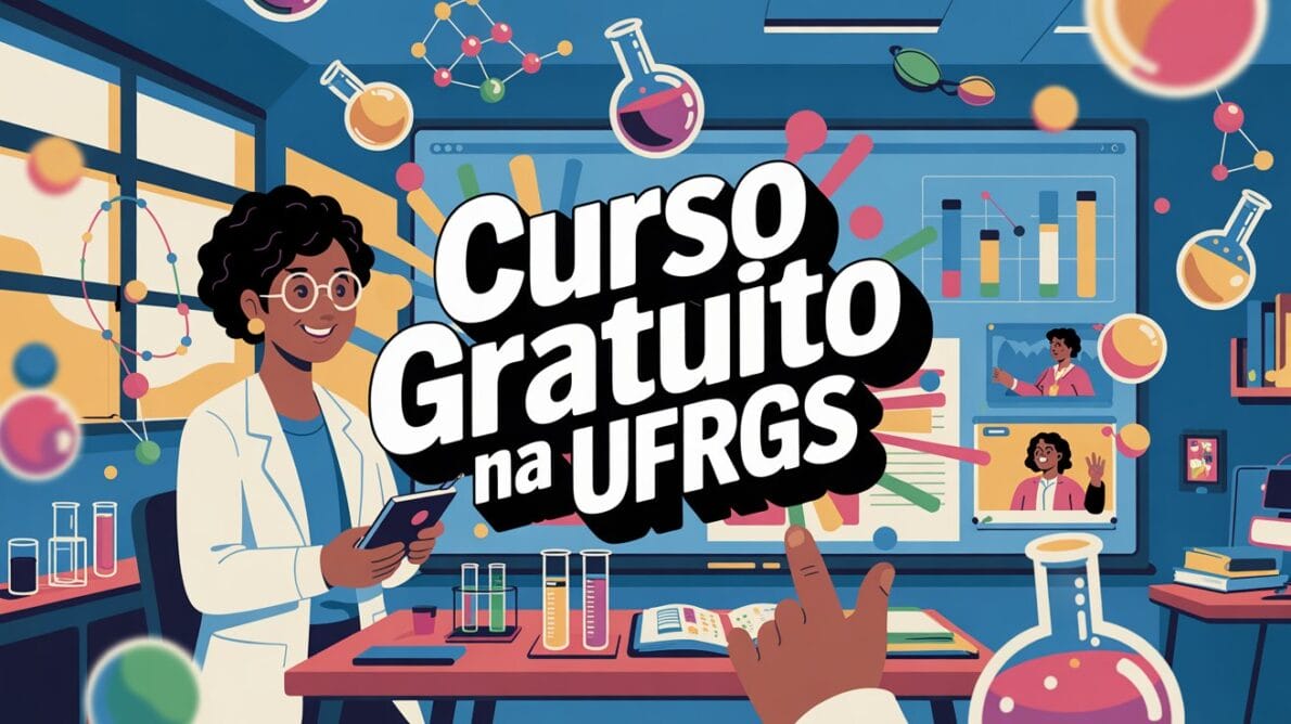 UFRGS lança curso gratuito e online para professores de ciências com 160 vagas. Inscrições abertas até 11 de maio!