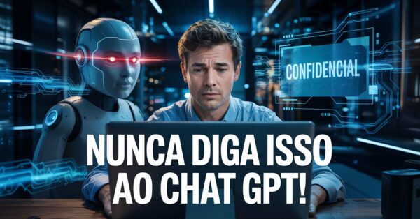 Especialistas alertam: nunca revele dados pessoais a IAs como ChatGPT. Veja quais informações você deve manter longe dessas ferramentas digitais.