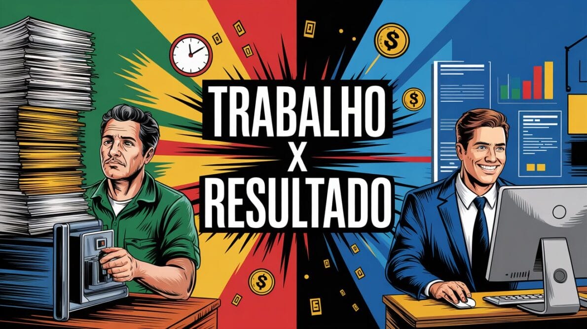 O brasileiro trabalha mais, mas produz menos: veja os fatores que colocam o país quatro vezes atrás dos EUA em produtividade e inovação.