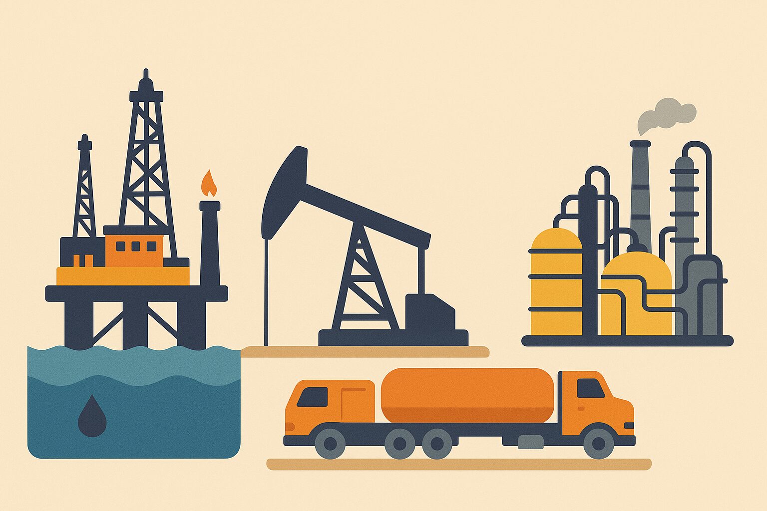 cadeia produtiva petróleo