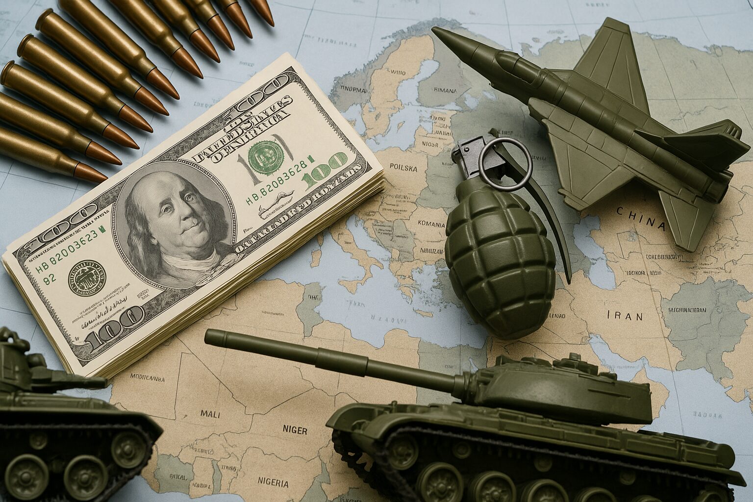 Defesa militar, gastos militares, Conflitos