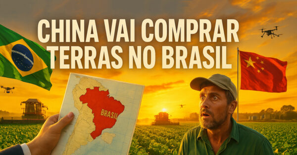 Estatal chinesa mira terras no Brasil e pode revolucionar o agro com tecnologia e parcerias. Iniciativa reacende debate sobre soberania no campo.