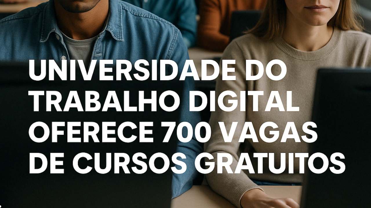 Universidade do Trabalho Digital disponibiliza 700 vagas de cursos gratuitos na área de tecnologia no Ceará