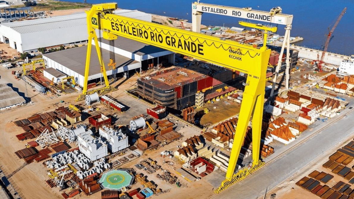 Construção de navios para a Transpetro pela Ecovix começa até setembro em Rio Grande e prioriza trabalhadores da região.