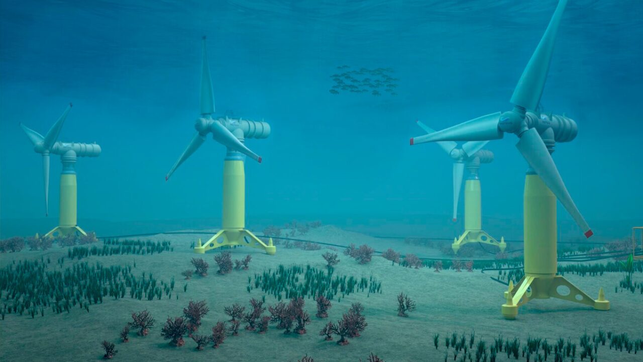 Com tecnologia inovadora e baixo impacto ambiental, a França aposta na energia renovável das marés, instalando turbinas submarinas para garantir estabilidade energética e liderança sustentável na Europa.