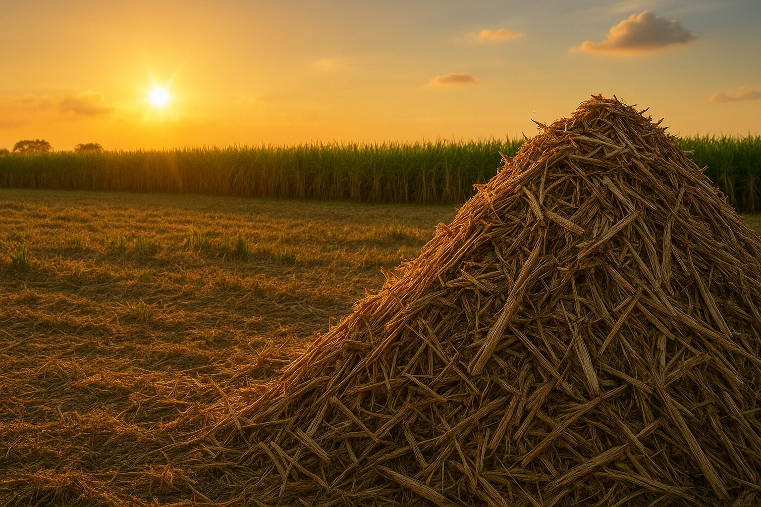 cana-de-açúcar, hidrogênio