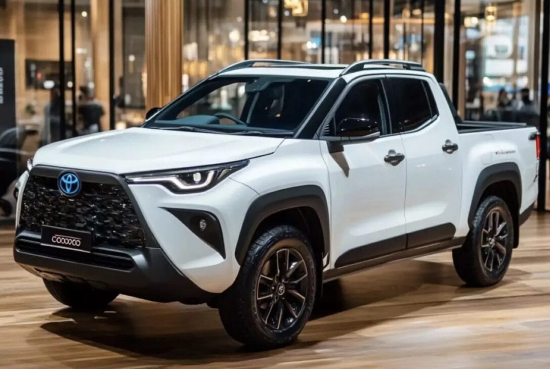 La Toyota Stout Promete Agitar El Mercado De Pickup En Brasil Con Innovaciones Tecnológicas Y Motorización Híbrida. (Foto Proyección: Motor Zoom)