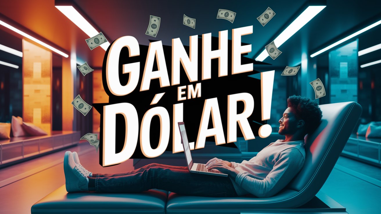 Ganhe em dólar, sem chefe e sem sair de casa! Um trabalho remoto perfeito para quem busca flexibilidade e renda extra. Saiba como começar!