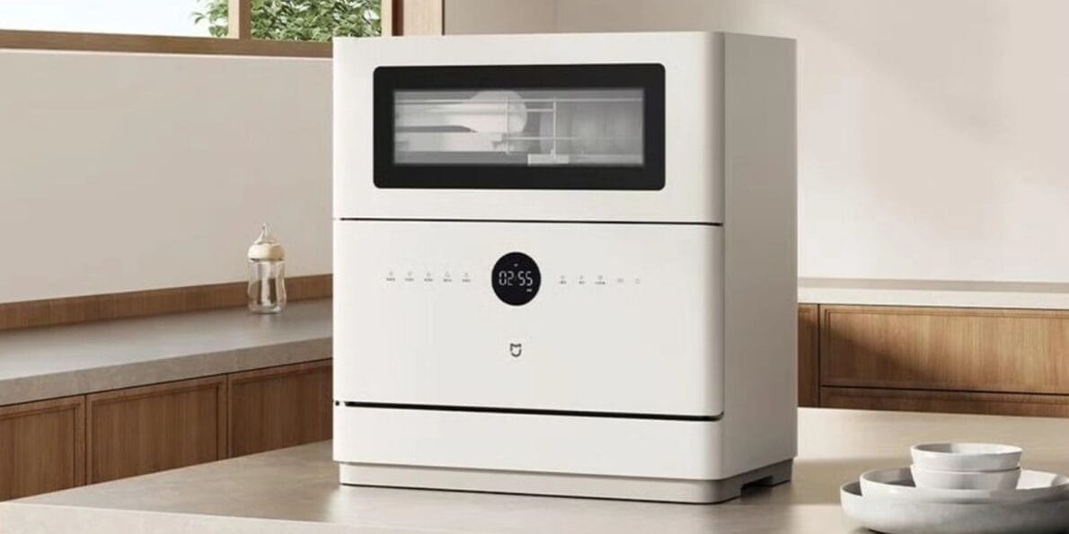 Xiaomi lança mini lava-louças que gasta apenas R$ 0,33 por ciclo e promete economia de até 7.500 litros de água por ano