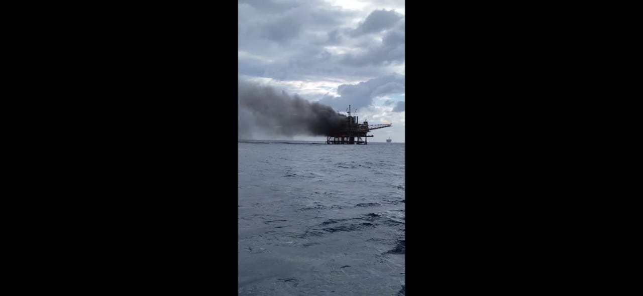 plataforma cherne 1 Petrobras explosão