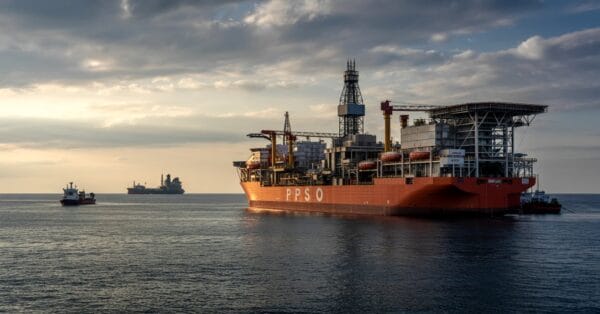 plataforma FPSO verde Petrobras modec offshore PETRÓLEO