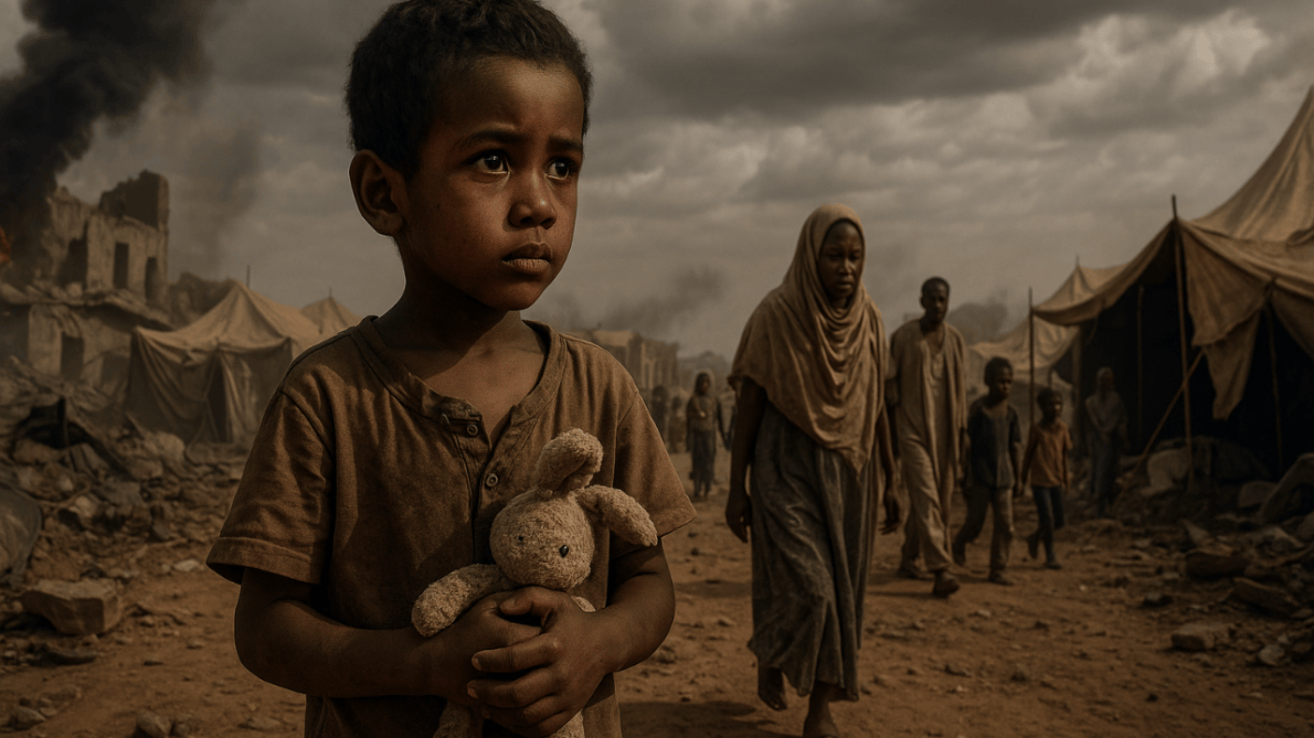 Descubra os impactos da guerra no Sudão, a intervenção internacional e a luta pela sobrevivência do povo sudanês!