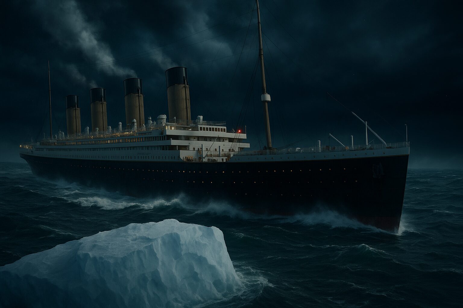 Titanic, Casco do Titanic, casco, falhas