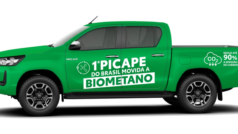 Toyota Hilux movida a biometano