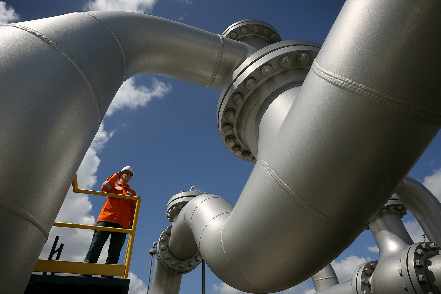 Gás natural, Gasoduto, Gás