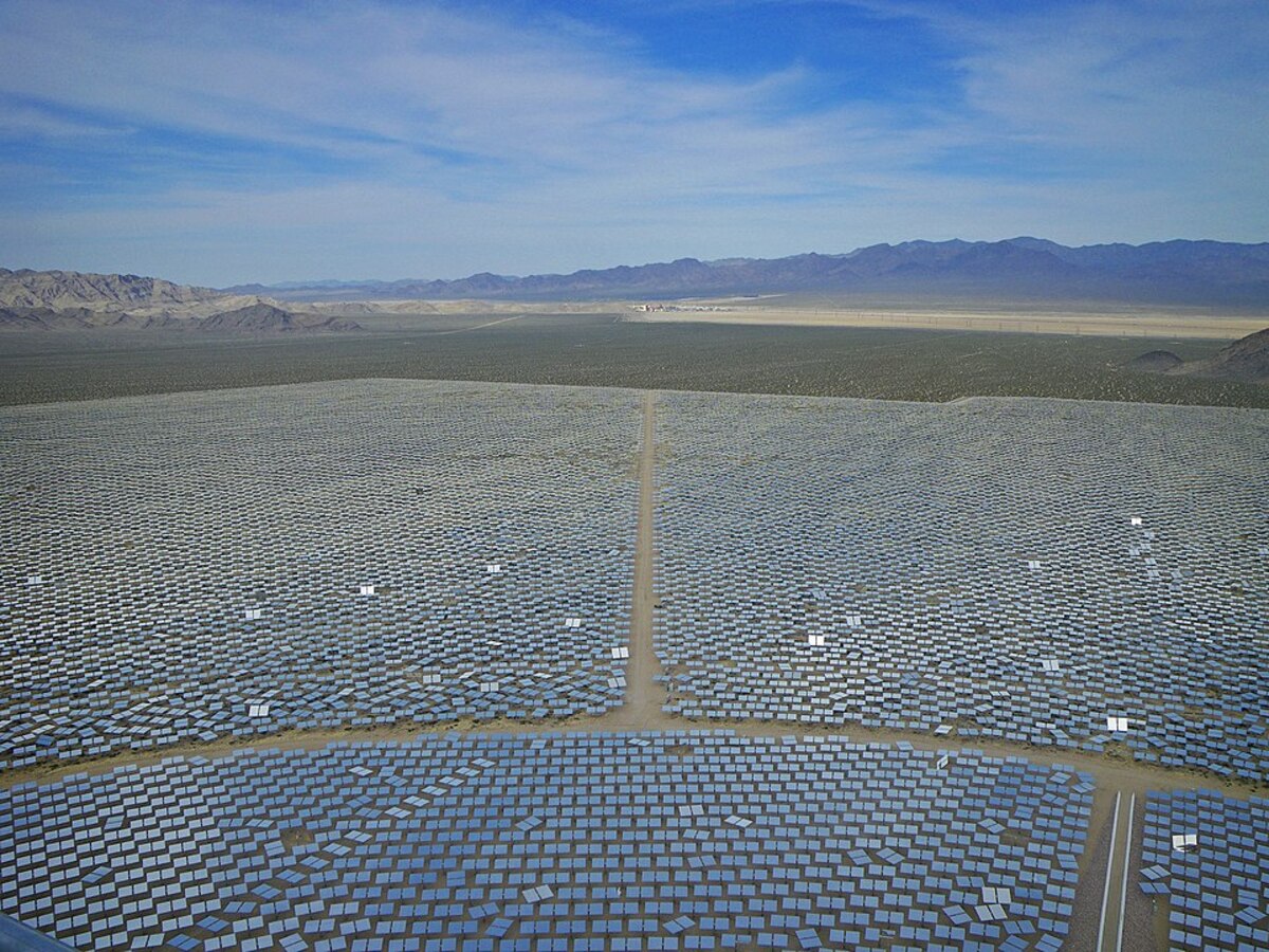 Usina termossolar, Ivanpah, Solar, Usina