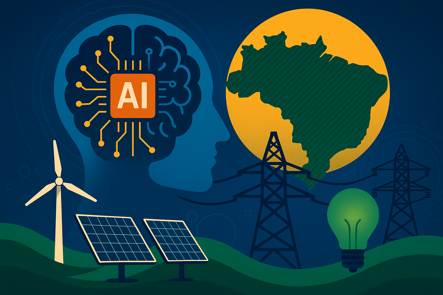 Inteligência Artificial, IA, Energia, Energia Renovável