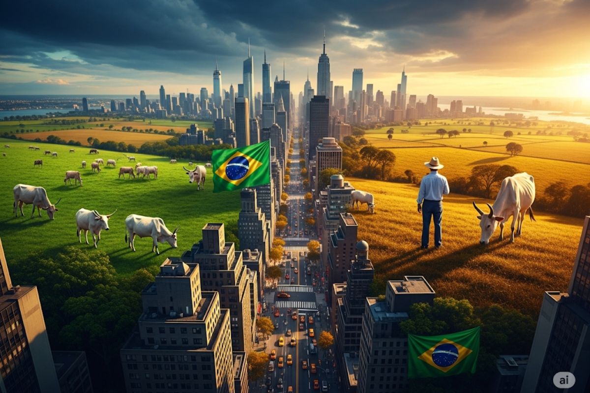 Conheça a Fazenda Nova Piratininga, gigante do agronegócio brasileiro maior que NY! Sua história, produção de ponta e práticas sustentáveis.