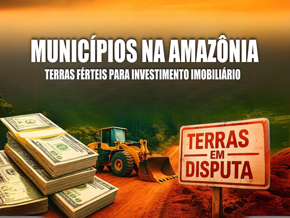 INVESTIMENTO - INVESTIMENTO IMOBILIÁRIO - PIB DO BRASIL - TERRAS - DISPUTA POR TERRITÓRIOS - AMAZÔNIA