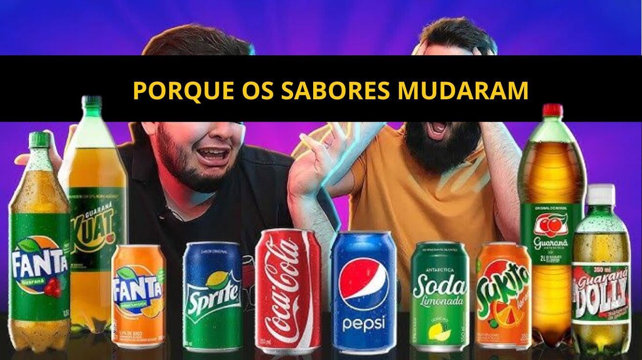 Você não está maluco: o sabor do refrigerante mudou, sim. Entenda por que aquela Coca ou Guaraná da infância não é mais a mesma.