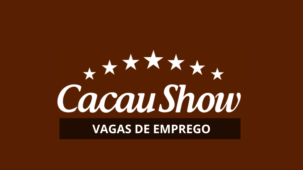 Se você está procurando uma nova oportunidade, a Cacau Show está com novo processo seletivo aberto, com vagas de emprego em diferentes cidades do Brasil.