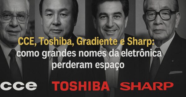CCE, Toshiba, Gradiente e Sharp