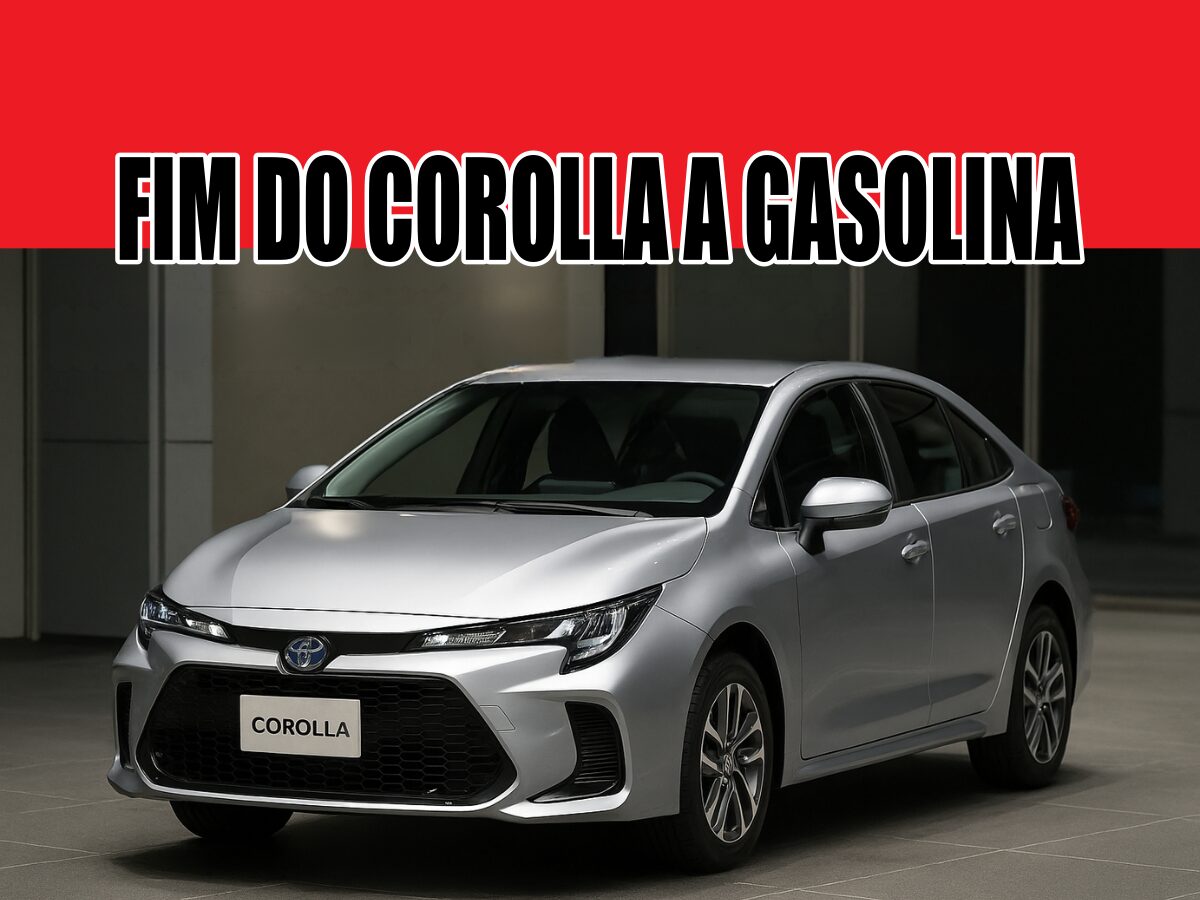 Adeus Corolla com motor a gasolina! Toyota surpreende e elimina todas as versões a gasolina do carro mais vendido do mundo e lança modelo híbrido mais barato que um VW Polo no Japão