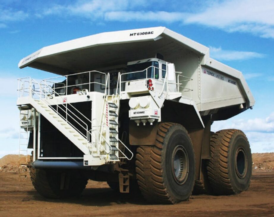 Camión volquete Terex MT 6300AC ¡un gigante de la minería! ⛏️ Carga de 363t, tracción eléctrica AC y legado en Cat.