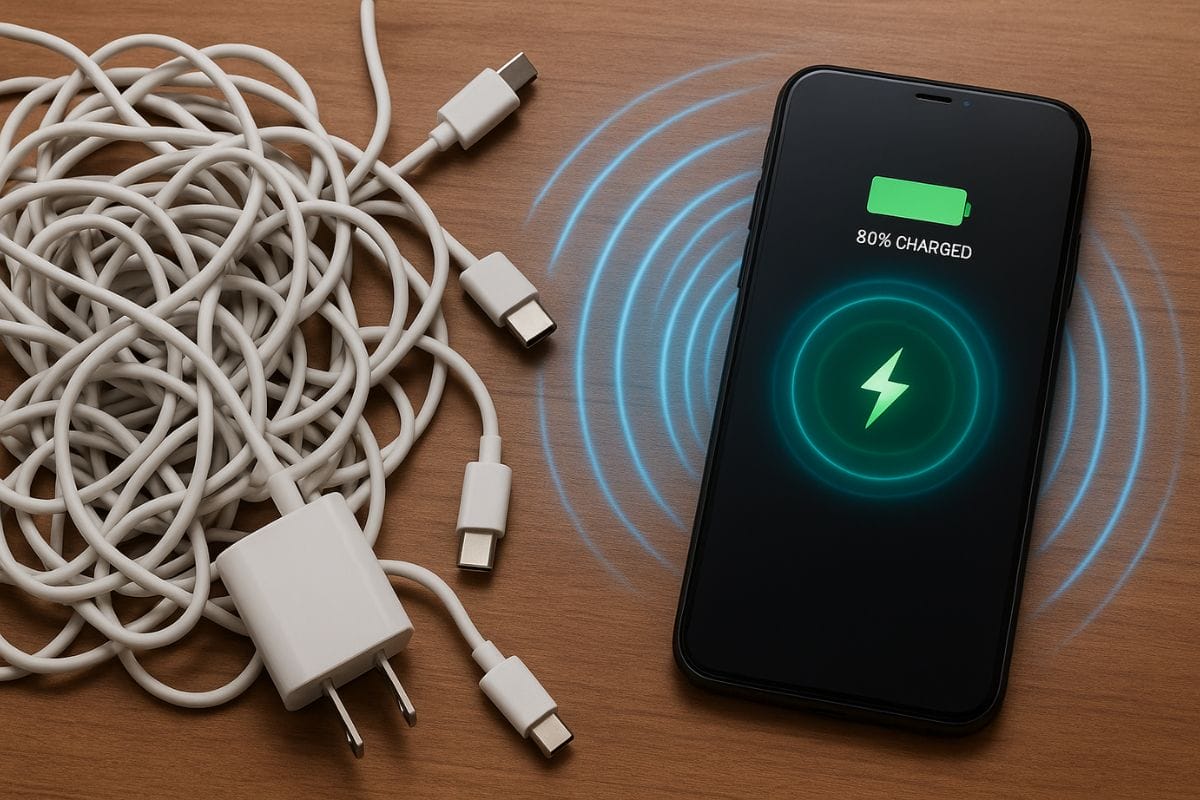 Adeus cabos do celular? 🔌 Descubra a recarga à distância que promete um futuro sem fios para seus dispositivos. Veja como funciona essa revolução