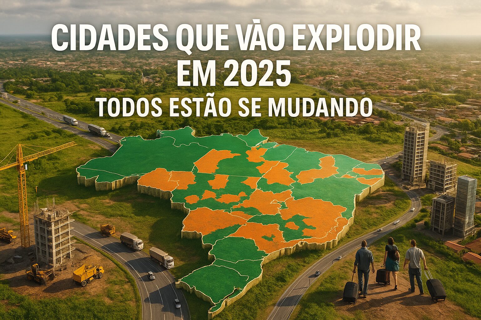 investimento - Estas cidades brasileiras já superaram capitais em PIB, vão 'explodir' em 2025 e todos estão se mudando para lá: empregos, megainvestimento, logística, infraestrutura e qualidade de vida