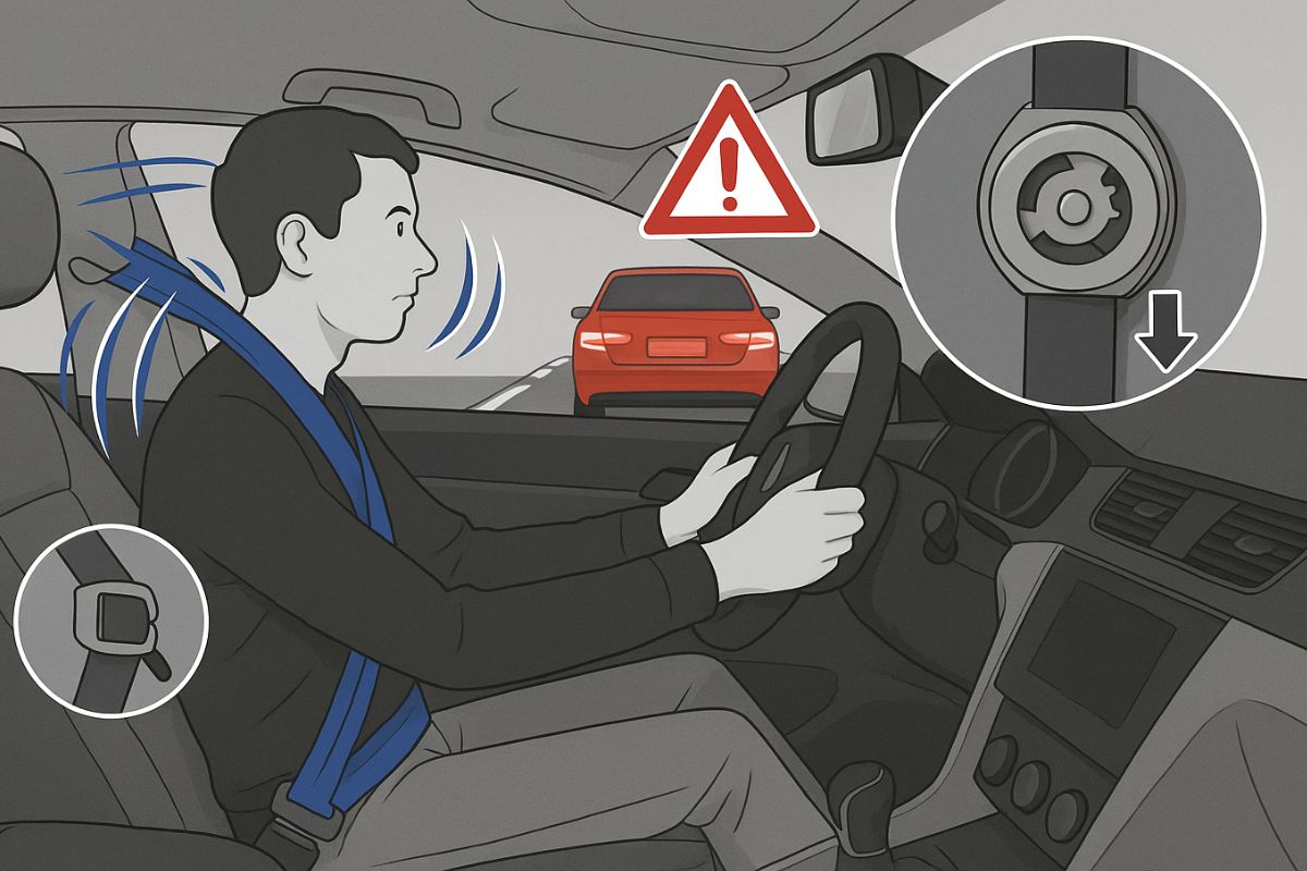 Cinto de segurança: Mágico ou pura engenharia? Descubra AGORA como ele sabe a hora EXATA de travar para proteger você!