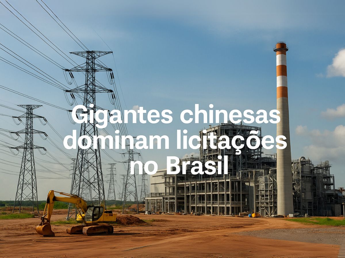 empresas chinesas - China - energia - construção