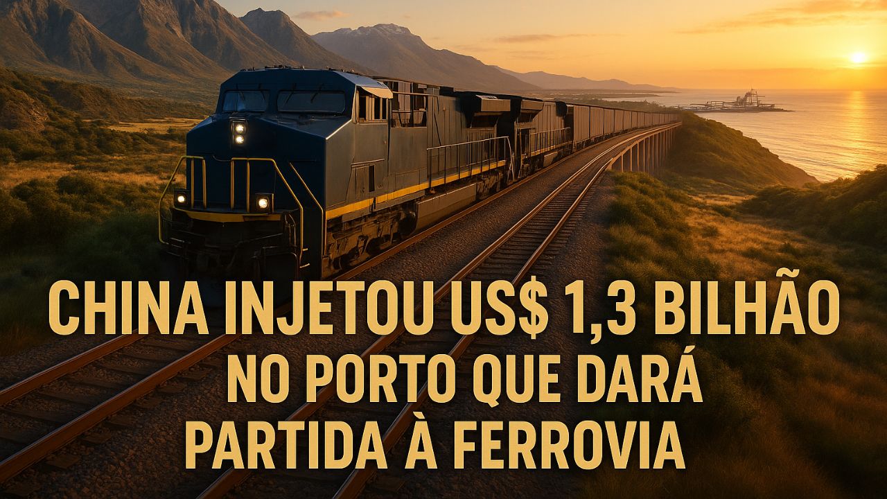 Ferrovia bilionária pode reposicionar o Brasil na rota global com apoio da China