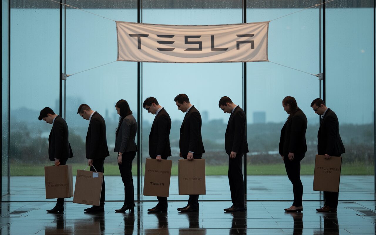 Funcionários da Tesla são demitidos após apontarem Elon Musk como responsável por desempenho fraco nas vendas