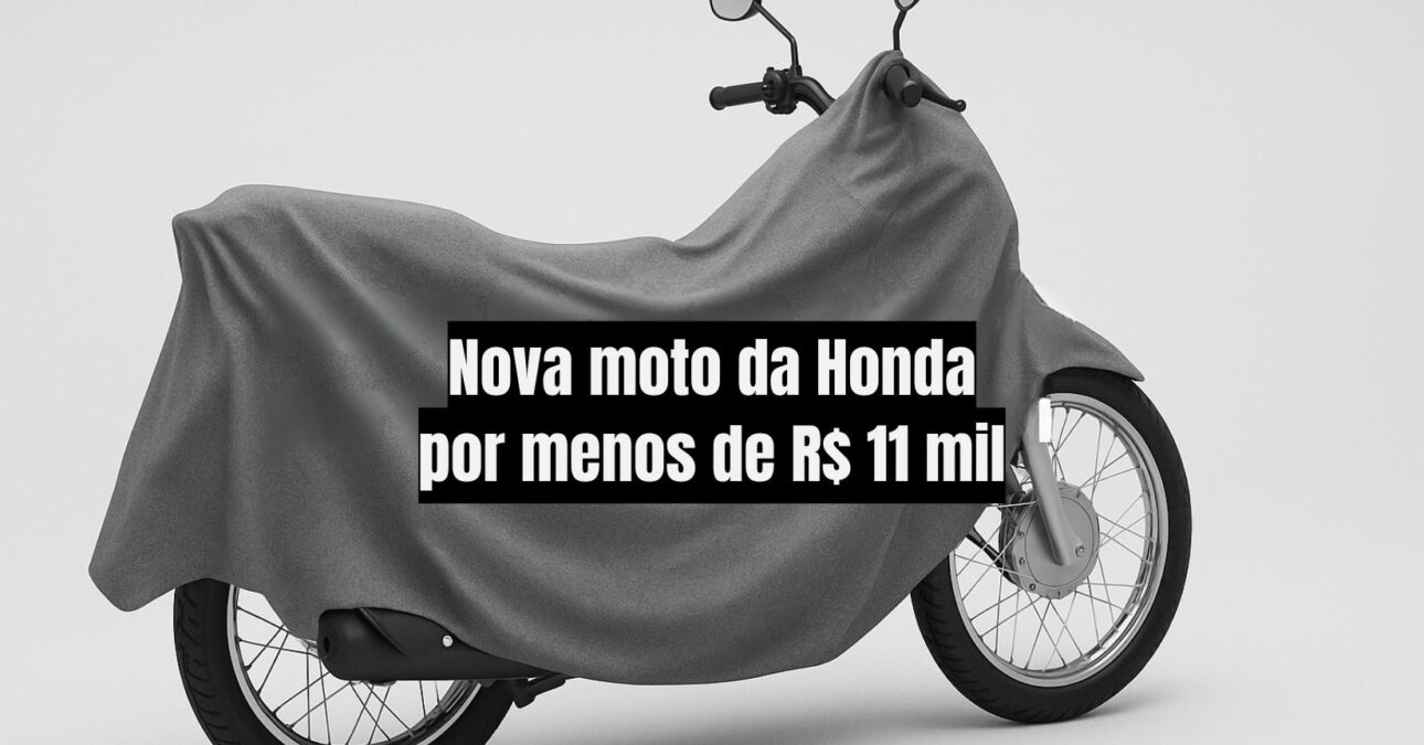 Honda lança nova moto 2026 que faz 49 kmL, custa menos de R$ 11 mil e possui autonomia estimada em 206 km