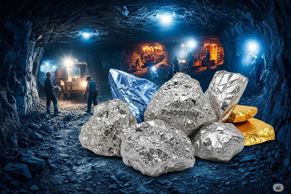 Ródio: o metal mais caro do mundo (comercial)? 💰 Frequentemente supera ouro/platina!