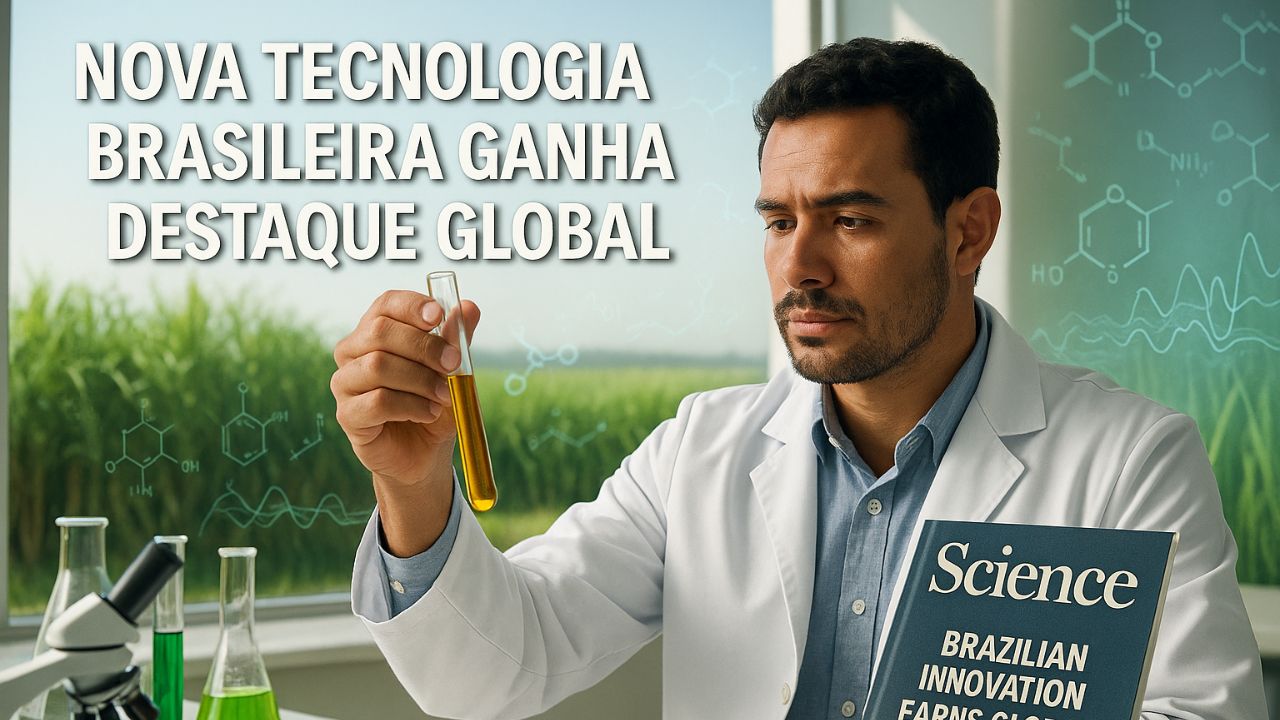 Nova tecnologia brasileira ganha destaque global e promete dobrar produção de biocombustíveis
