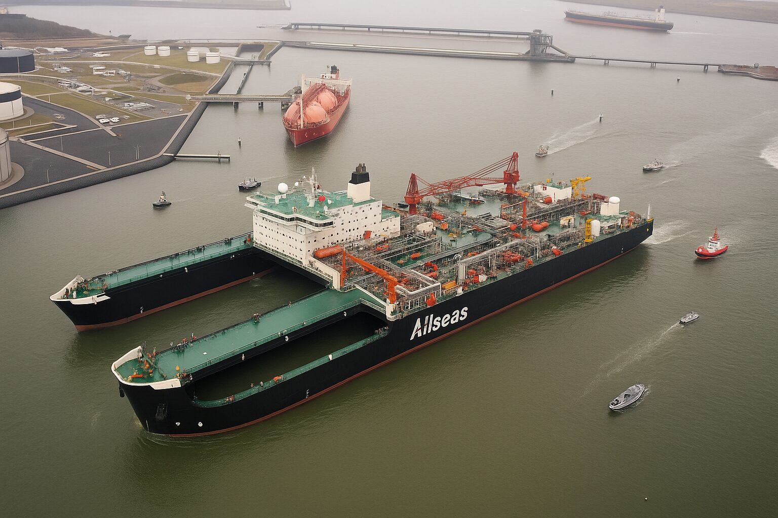 O navio que era maior que um porta-aviões - conheça o Pioneering Spirit, a embarcação que remove plataformas inteiras do fundo do mar