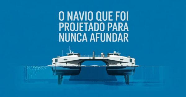 O navio que foi projetado para nunca afundar