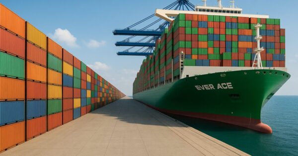 O navio que leva 20 mil contêineres — e como esses gigantes redefinem o comércio global